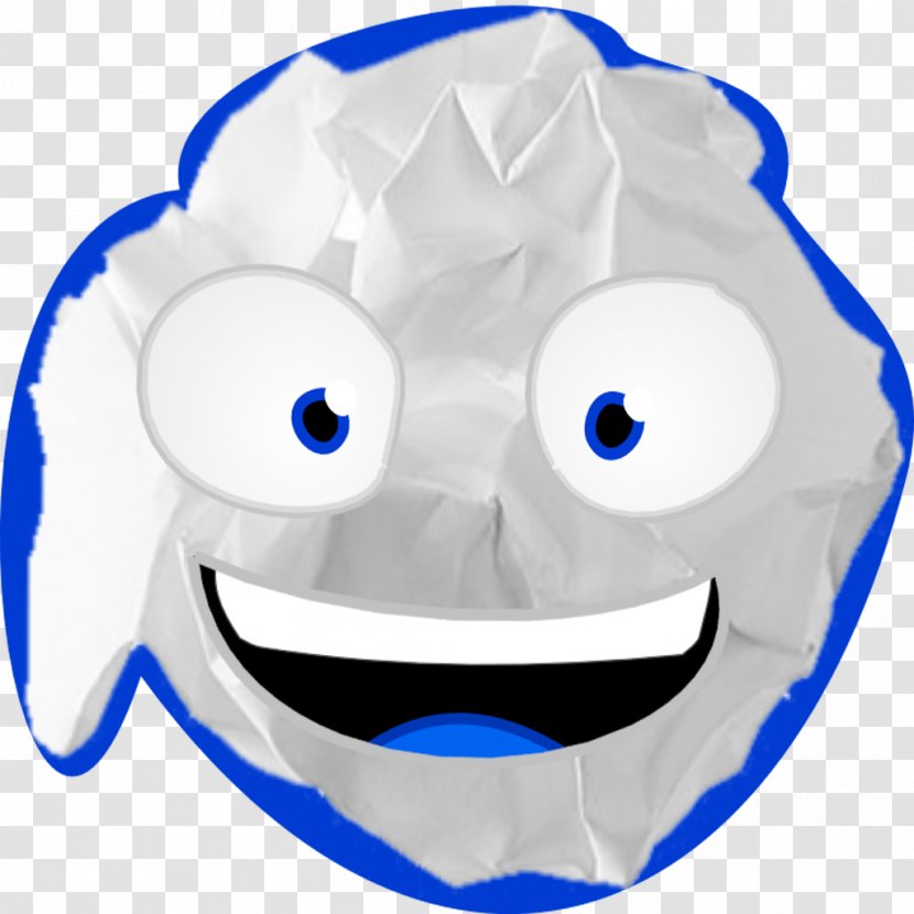 Cobalt Blue Smiley Headgear Clip Art Transparent PNG