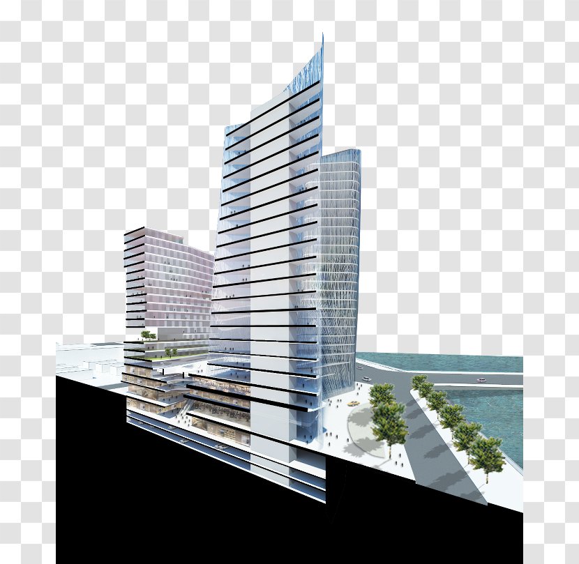 Commercial Building Architecture Facade - Metropolis Transparent PNG