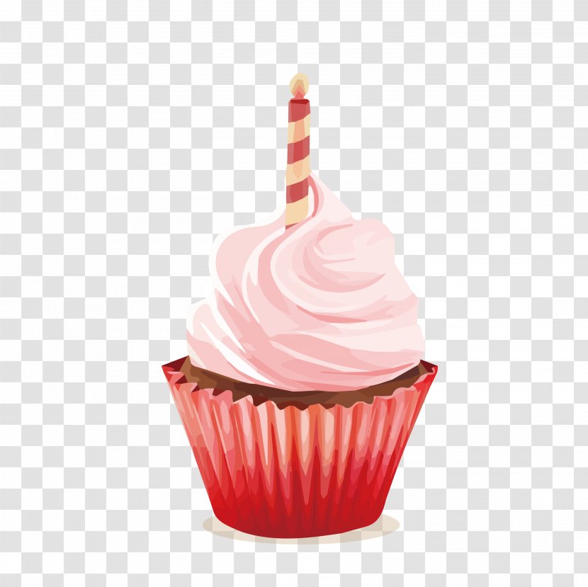 Cupcake Birthday Cake Egg Tart Princess - Baking Cup - Small Transparent PNG