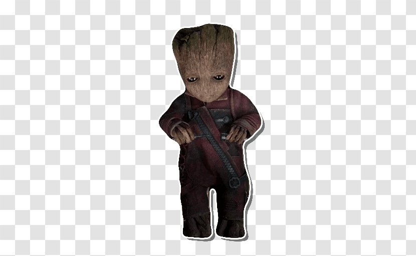 Baby Groot Nebula Star-Lord Sticker - Telegram Transparent PNG