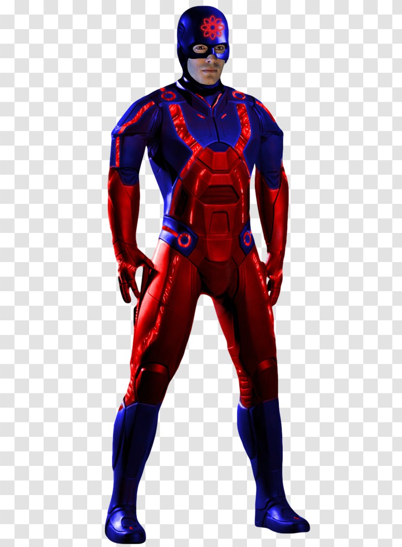 Atom Roy Harper Green Arrow Captain America - Electric Blue Transparent PNG