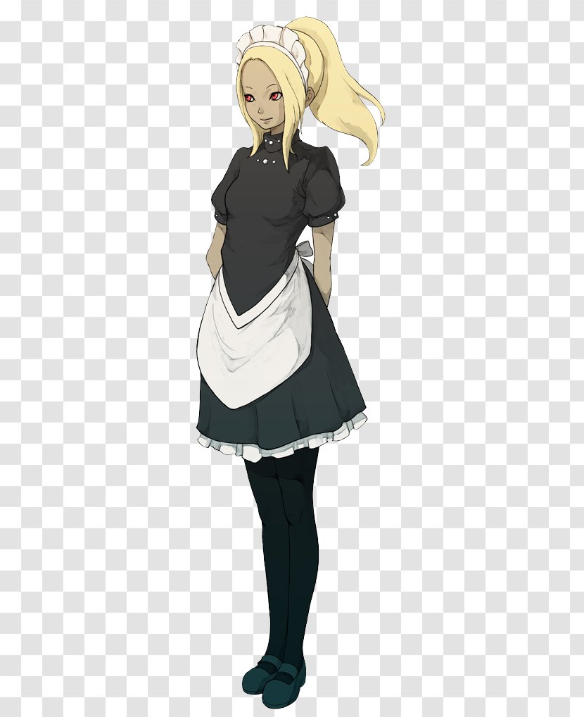 Gravity Rush 2 Kat Maid Art - Heart Transparent PNG