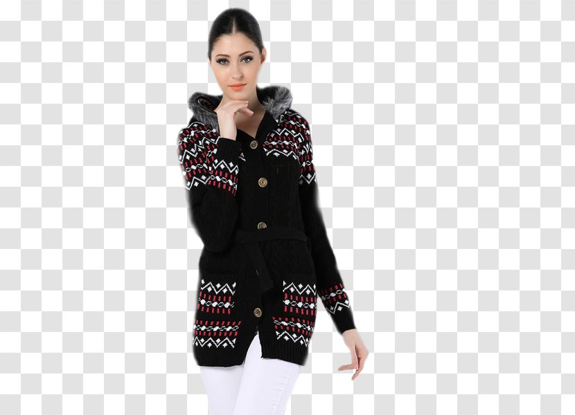 Cardigan Sleeve Jacket Wool Transparent PNG