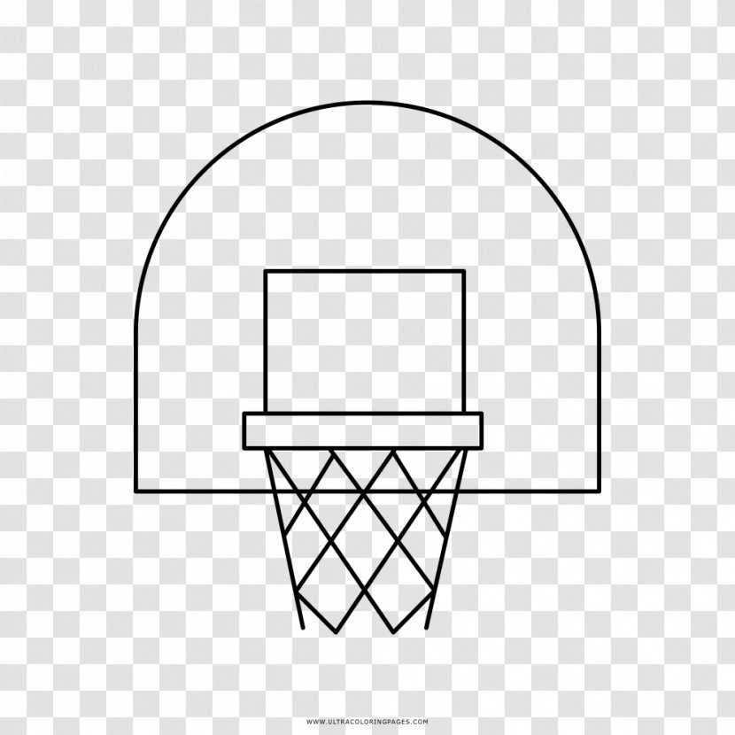 Drawing Basketball Coloring Book Line Art Transparent PNG