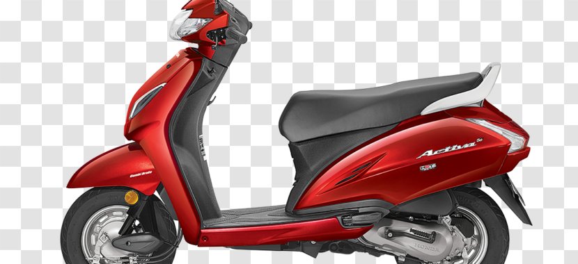 Honda Activa Scooter Color Black - Metallic Transparent PNG