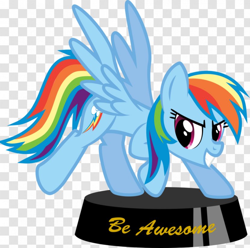 Pony Rainbow Dash Pinkie Pie Derpy Hooves Fluttershy - Silhouette - Horse Transparent PNG