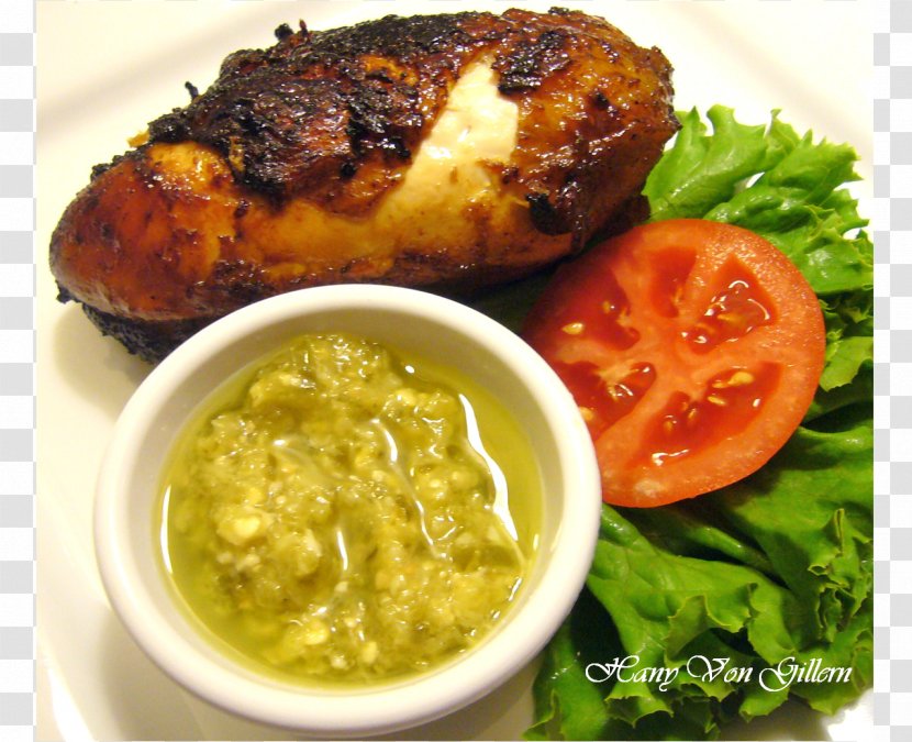 Vegetarian Cuisine Ayam Bakar Kalasan Fried Chicken Indian - Dip Transparent PNG