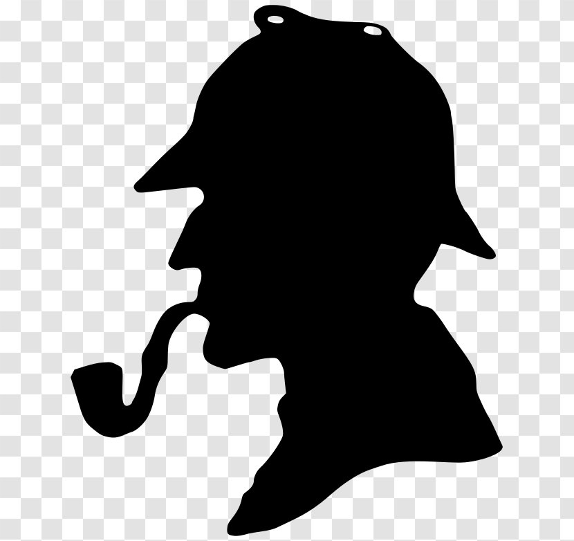 Sherlock Holmes Museum 221B Baker Street Dr. John Watson - 221b - Silhouette Transparent PNG
