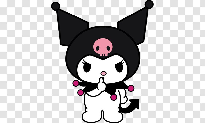 Hello Kitty My Melody Kuromi Sanrio - Frame - Silhouette Transparent PNG