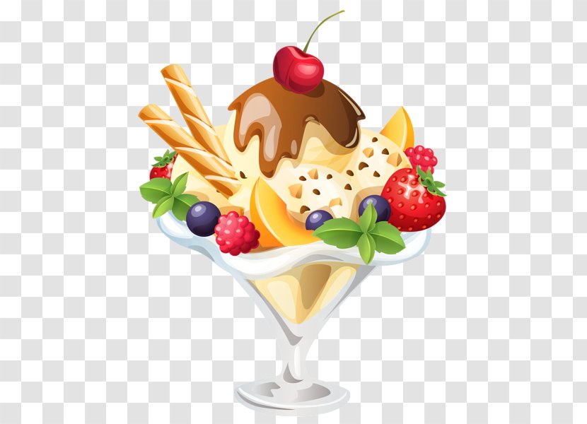 Sundae Ice Cream Cones Banana Split Chocolate - Flavor - Party Transparent PNG