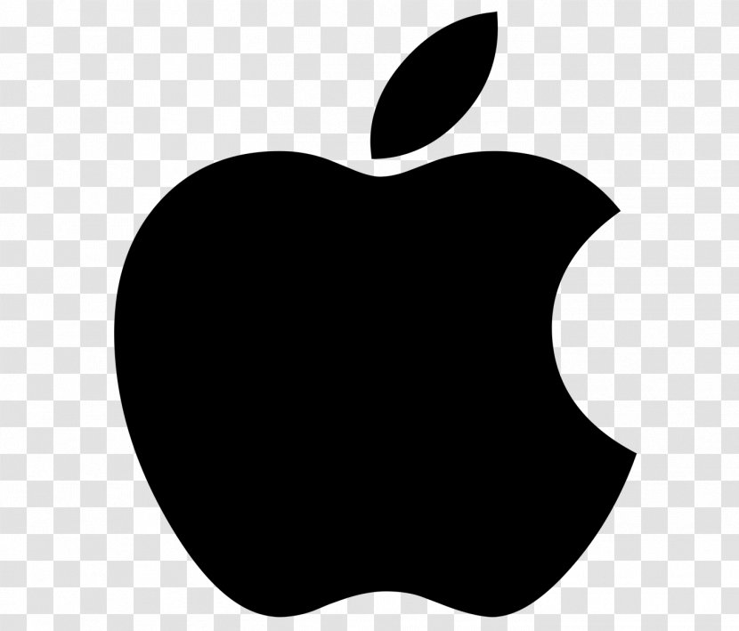 Apple Logo Symbol Computer Software - Silhouette Transparent PNG