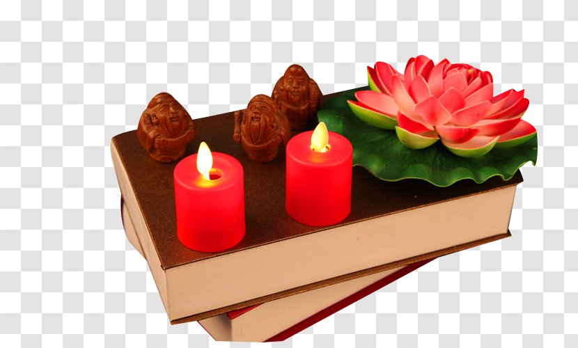 Lighting Candle - Search Engine - Electronic Candles And Lotus Lights Transparent PNG