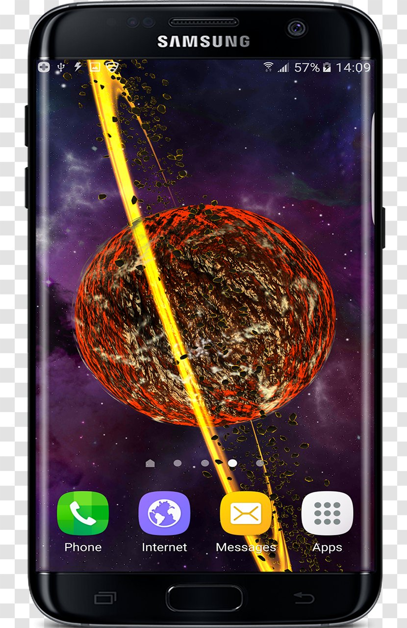 Asteroids 3D Particle System Geometry - Smartphone - Alien Planet Transparent PNG