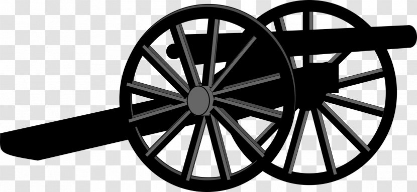 United States American Civil War Cannon Clip Art - Automotive Wheel System Transparent PNG