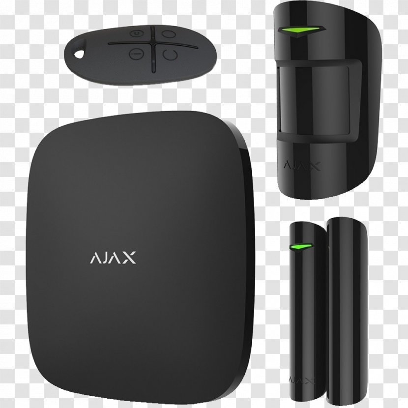 Ajax Starter Kit Security Alarms & Systems Alarm Device Wireless - Electronics Accessory Transparent PNG