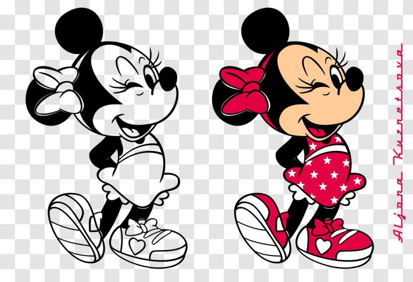 Minnie Mouse Drawing Clip Art - Frame Transparent PNG