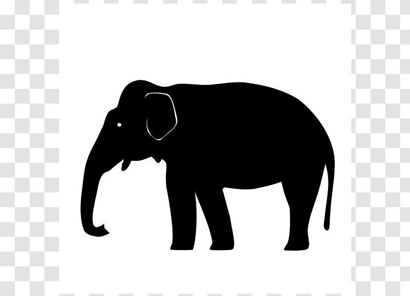 Asian Elephant African Clip Art - Pixabay - Icon Svg Transparent PNG