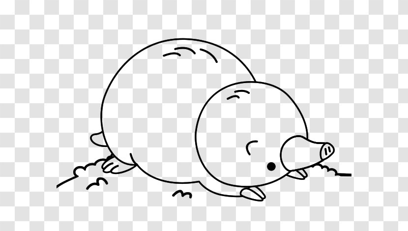 Coloring Book Mole Sauce Drawing Talpidae - Flower - Lying Down Transparent PNG