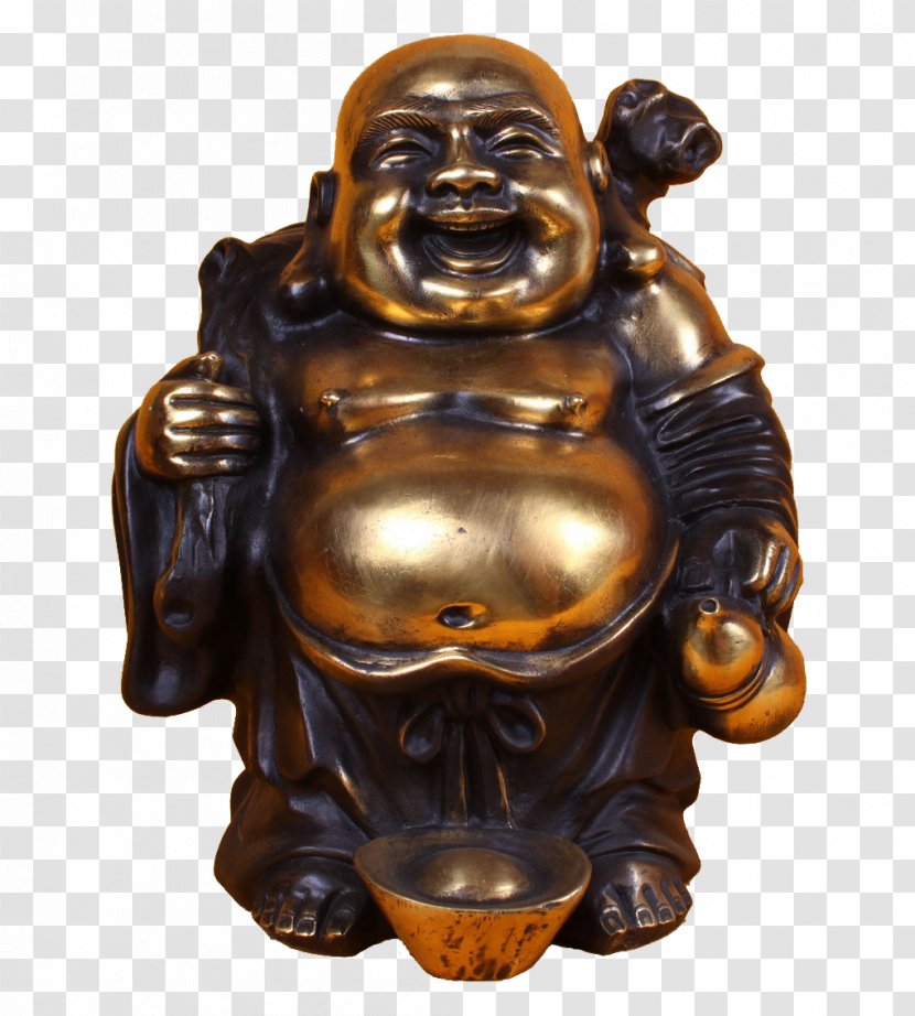 Maitreya Goods Copper Buddharupa Buddhahood - Metal - Fortune Blessing Buddha Transparent PNG