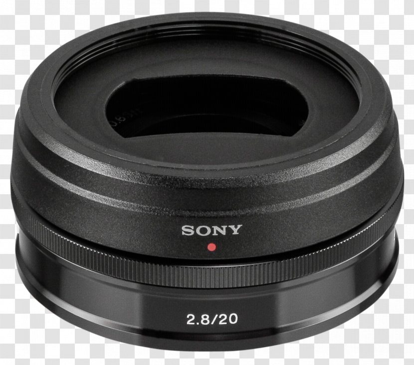 Camera Lens Sony E-mount Wide-angle E 20mm F/2.8 Transparent PNG