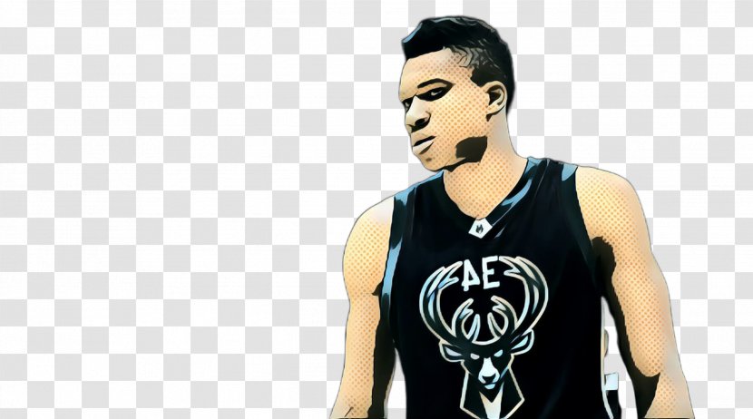 Basketball Player Sportswear Jersey T-shirt Arm - Pop Art - Outerwear Transparent PNG