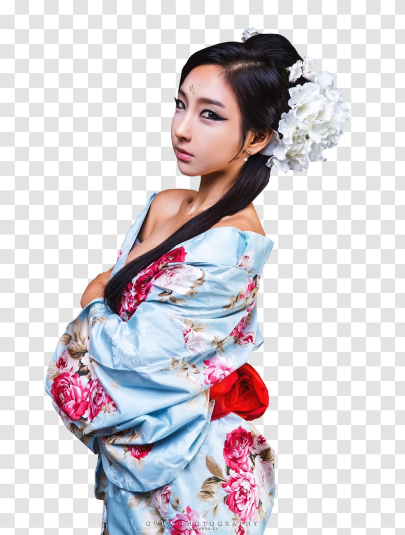 Artist Work Of Art DeviantArt Kimono - Flower - Korean Painting Transparent PNG