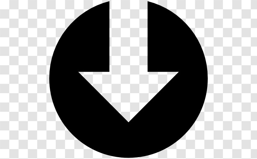 Circle Arrow Symbol - Black Transparent PNG