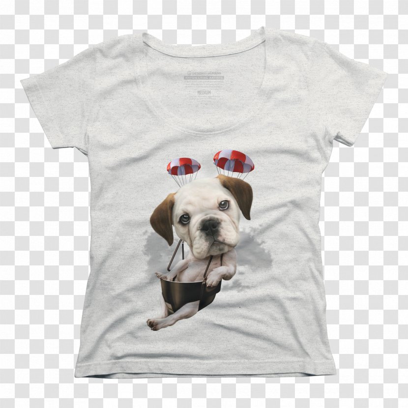 Bulldog T-shirt Dog Breed Canidae Puppy - Mammal Transparent PNG