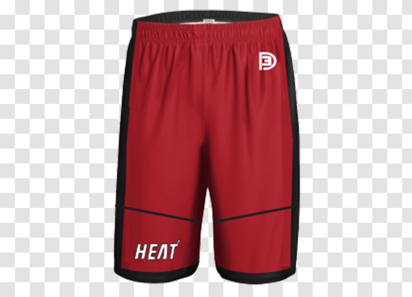 Basketball Uniform Miami Heat Swim Briefs Shorts - Sport - Heating Transparent PNG