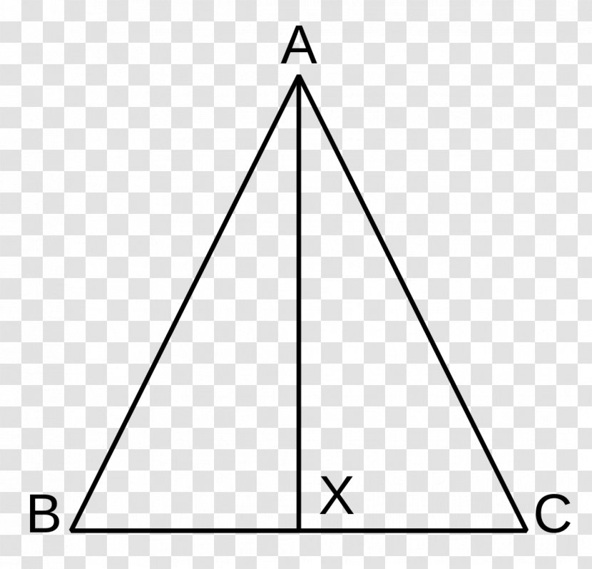 Triangle Wikipedia Right Angle Encyclopedia - Black And White Transparent PNG
