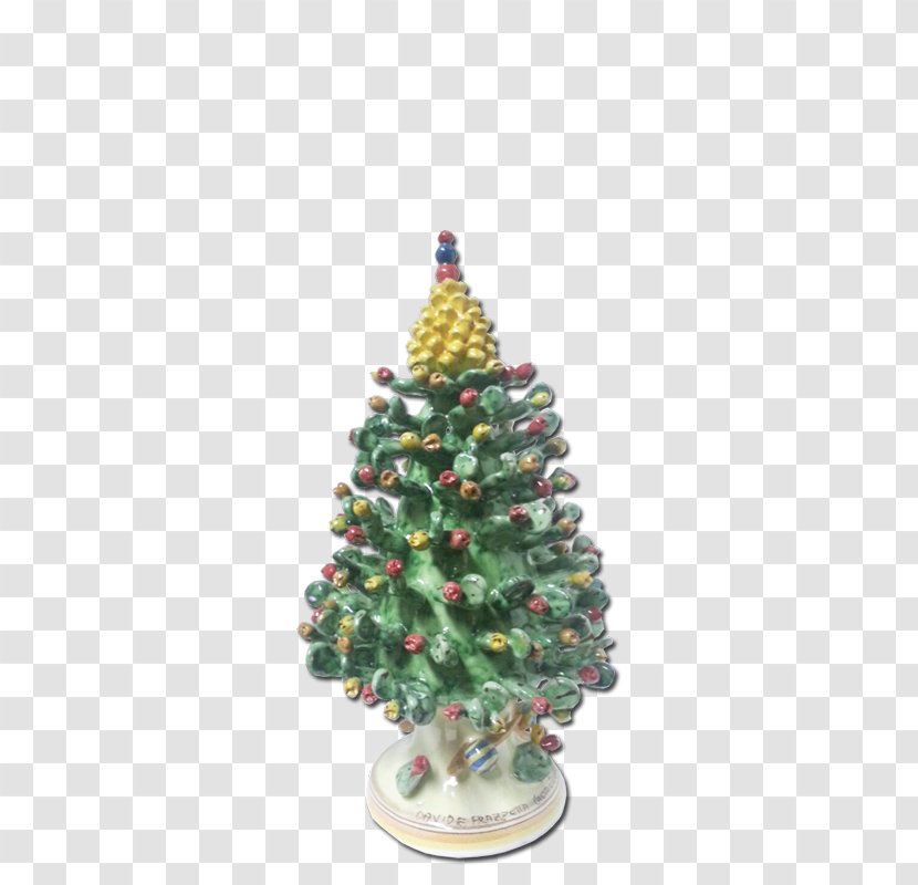 Christmas Tree Ceramica Di Caltagirone Ornament - Vase Transparent PNG