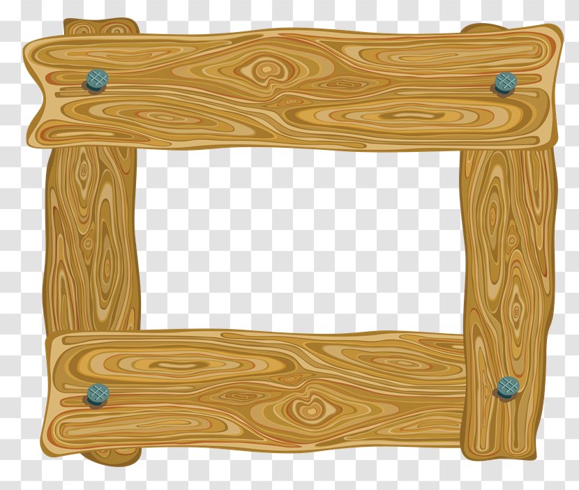 Picture Frames Wood Clip Art - Fotki - Wooden Frame Transparent PNG
