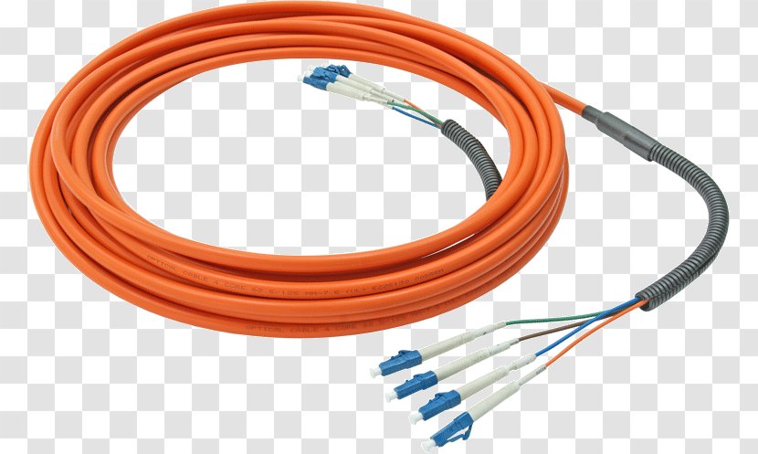 Optical Fiber Cable Electrical Patch Twisted Pair - Electronics Accessory - Optic Icon Transparent PNG