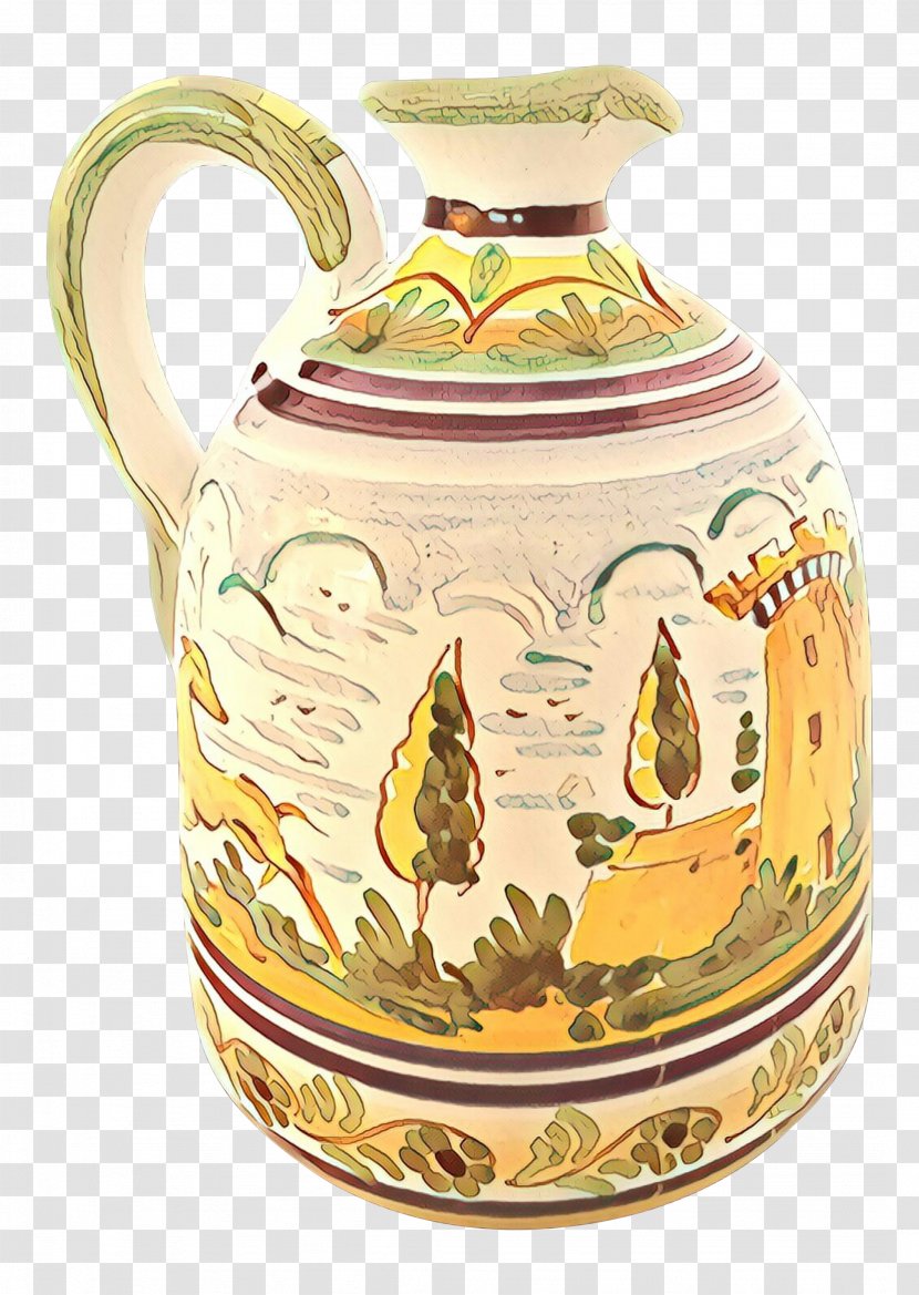 Jug Ceramic Vase Pitcher Pottery - Mug - Dishware Earthenware Transparent PNG