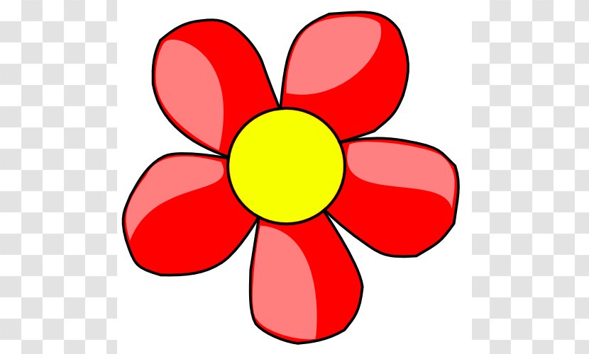 Flower Red Clip Art - Cut Flowers - Tapestry Cliparts Transparent PNG