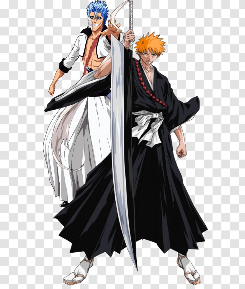 Ichigo Kurosaki Kenpachi Zaraki Orihime Inoue Grimmjow Jaegerjaquez Ulquiorra Cifer - Silhouette Transparent PNG