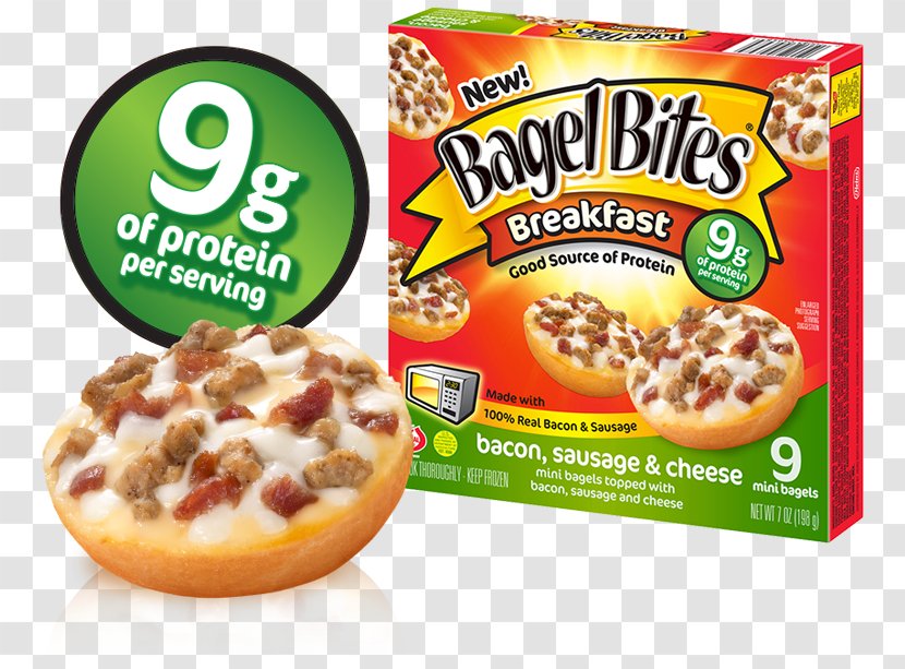Breakfast Cereal Pizza Bagel - Convenience Food Transparent PNG