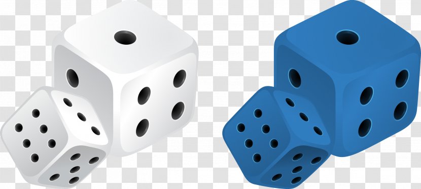 Dice Cartoon - Vector Hand-painted Transparent PNG