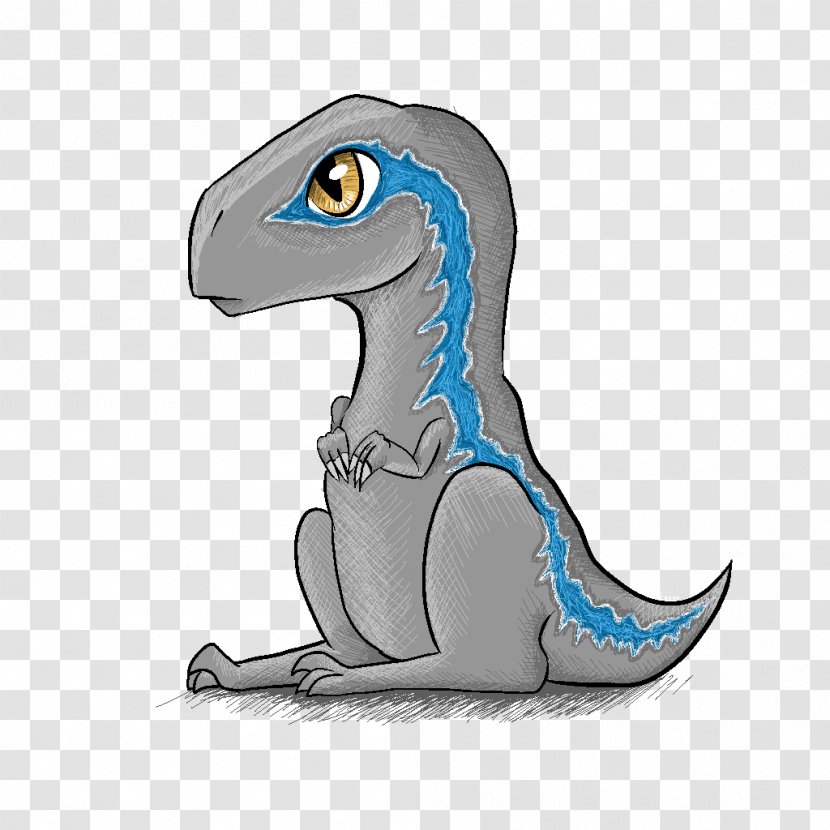 Velociraptor Deinonychus Drawing Child - Jurassic Park - Robot Unicorn Attack Transparent PNG