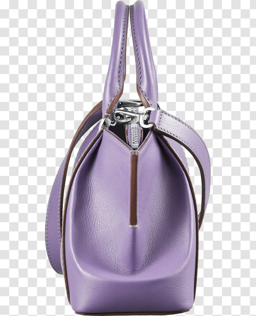 Handbag Leather Purple Sapphire Cartier Transparent PNG