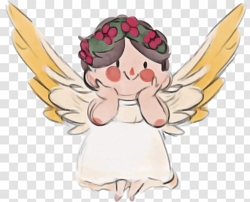 Angel Cartoon Wing Animation Plant Transparent PNG