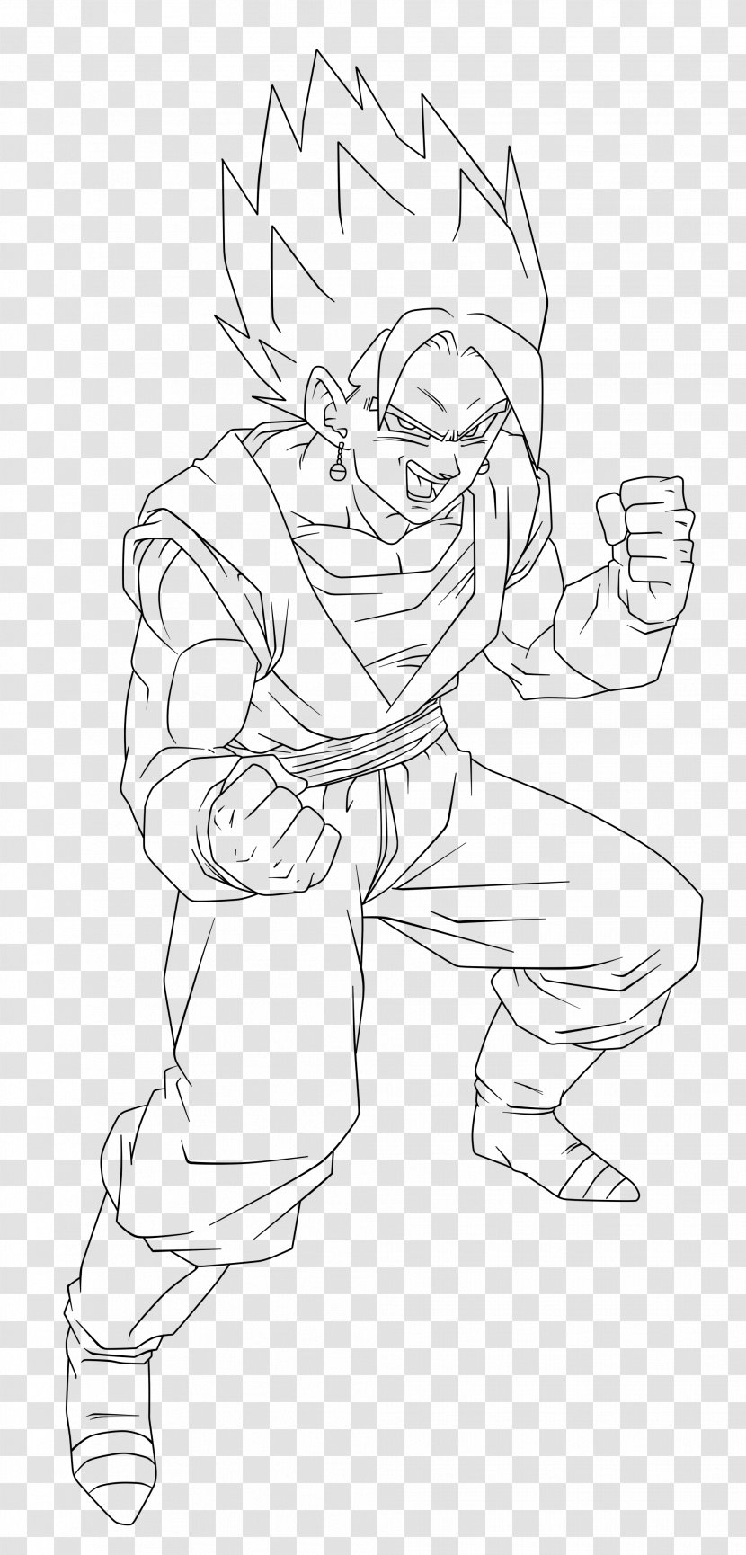 Drawing Line Art Inker White Sketch - Hm - Character Transparent PNG