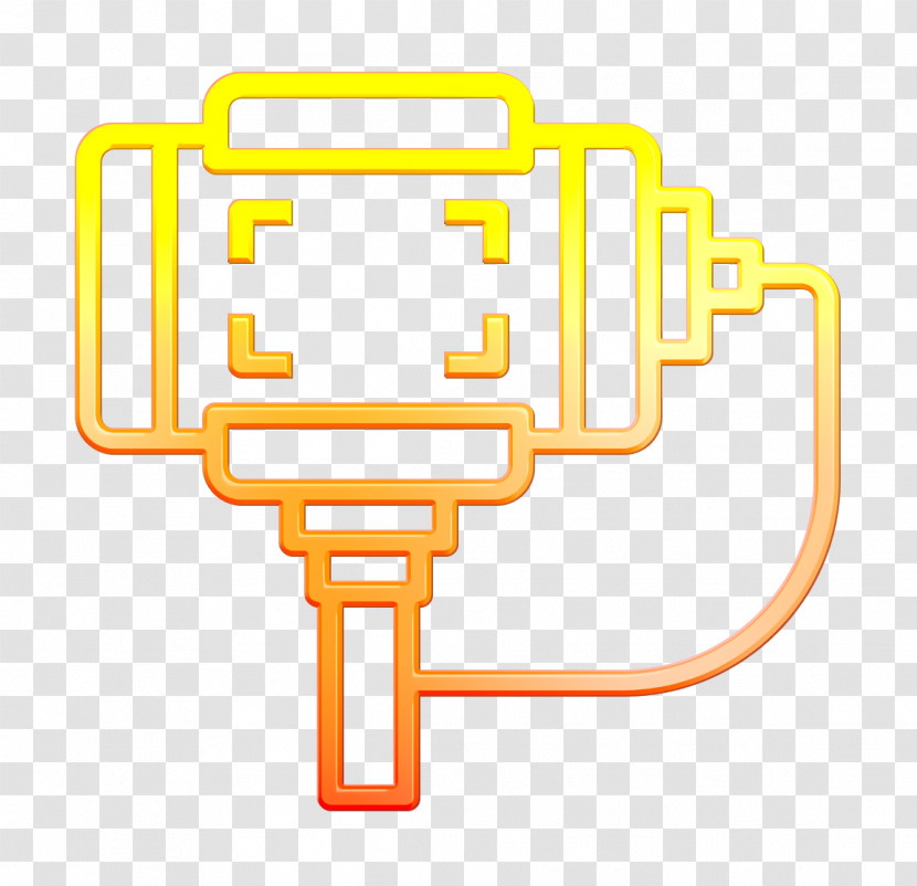 Selfie Stick Icon Photography Icon Stabilizer Icon Transparent PNG