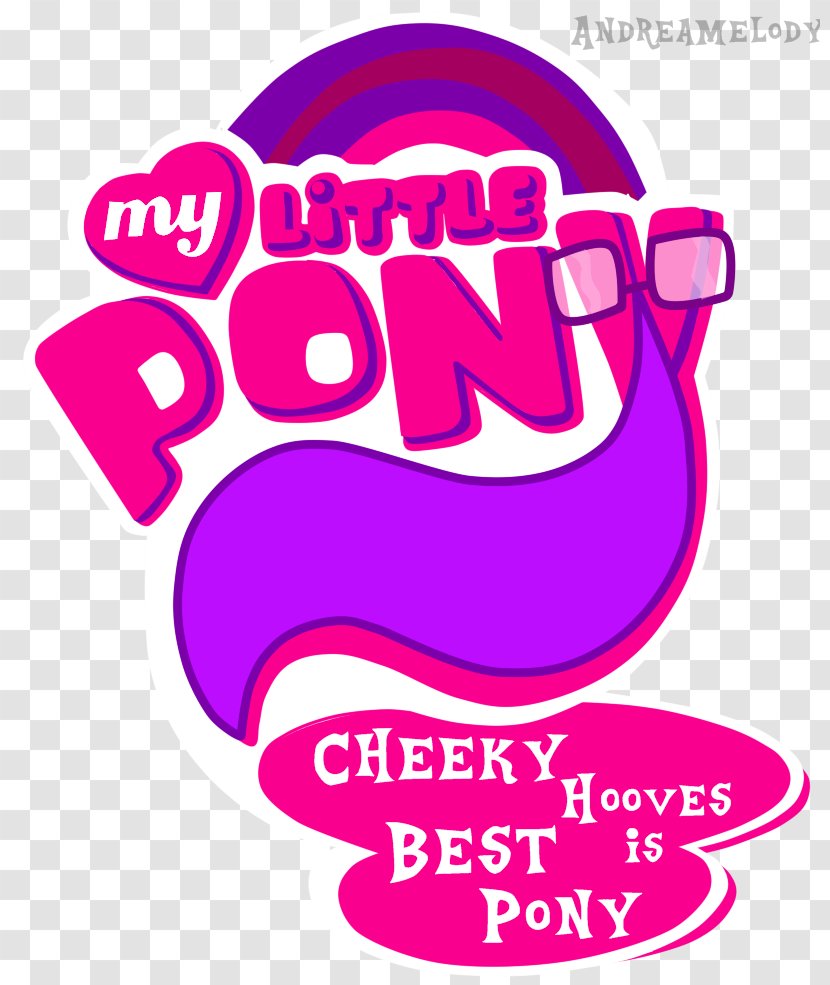 My Little Pony Text Clip Art - Logo Transparent PNG