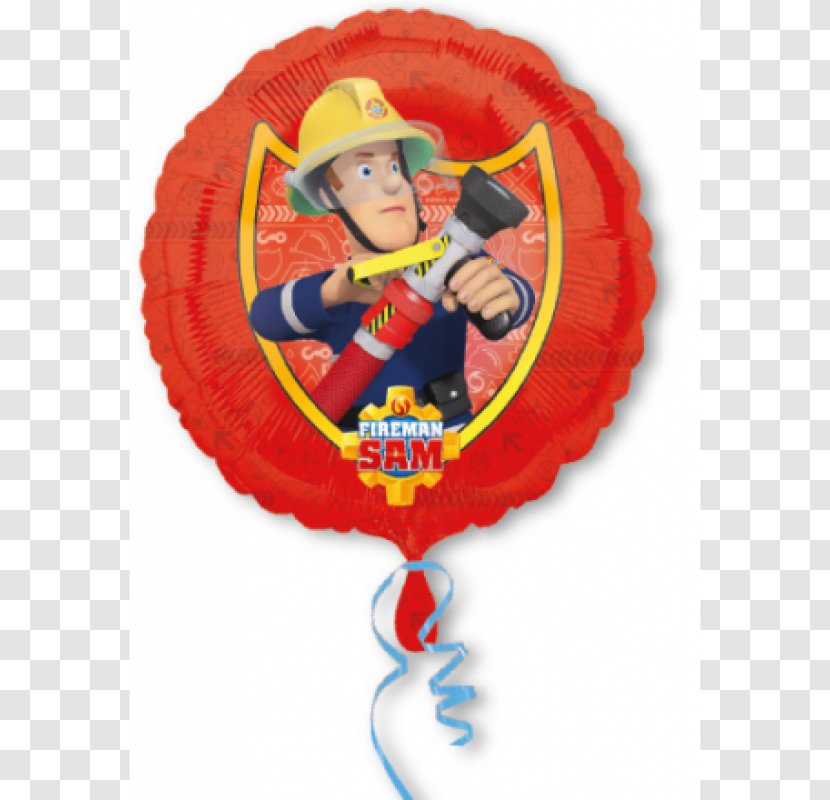 Balloon Birthday Firefighter Children's Party Transparent PNG