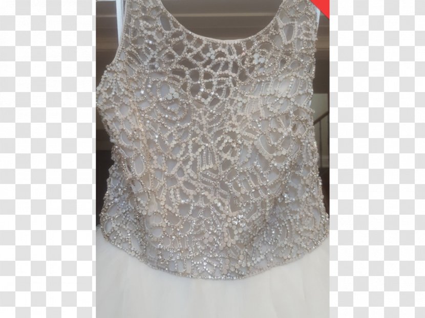Beige Dress Neck - Blouse - Wedding Transparent PNG