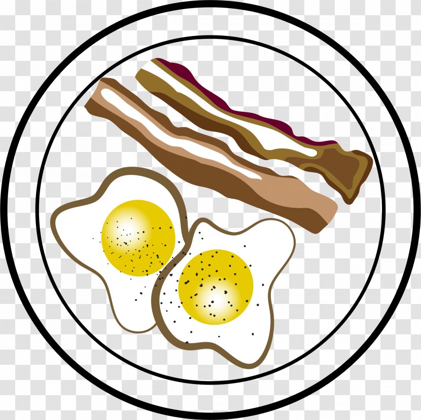Bacon, Egg And Cheese Sandwich Breakfast Fried Ham - Bacon Eggs - Morning Cliparts Transparent PNG