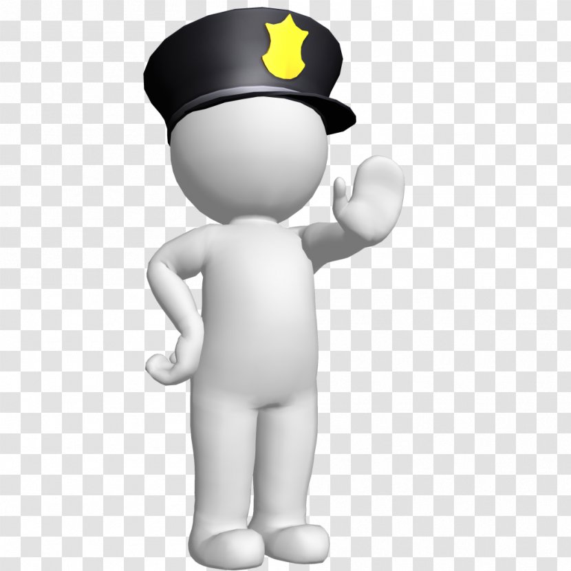 Male Police Officer Character - Homo Sapiens - Policeman Transparent PNG