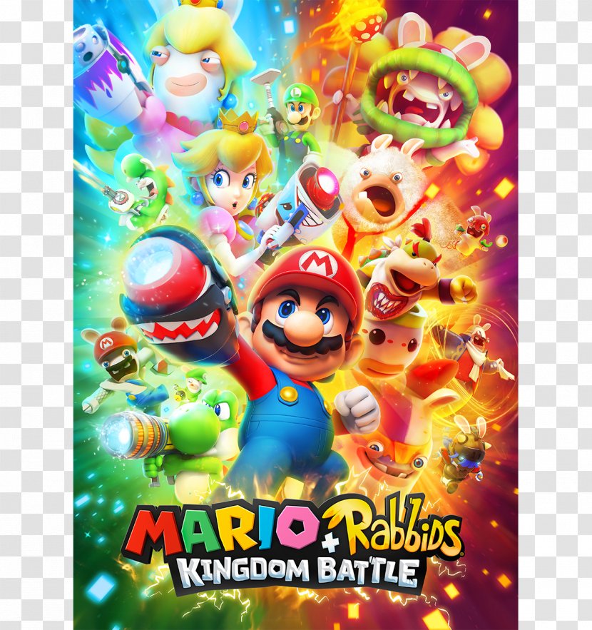Mario + Rabbids Kingdom Battle Super World 2: Yoshi's Island Party 9 Nintendo Video Game Transparent PNG