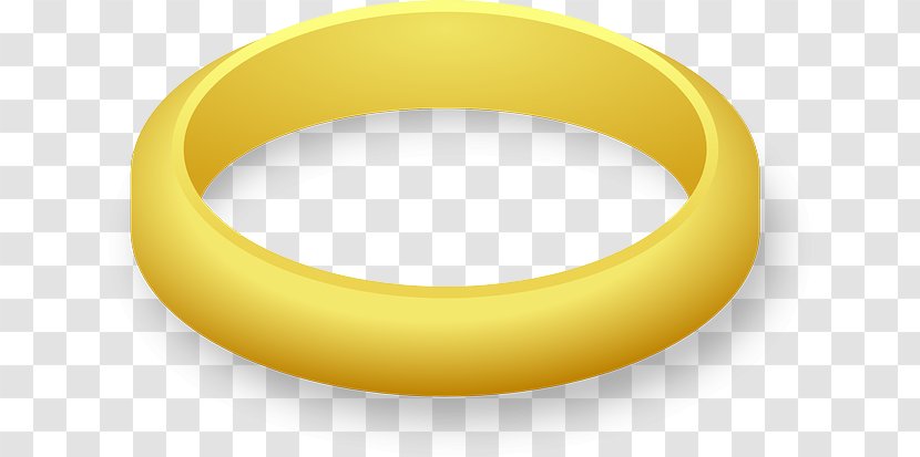 Wedding Ring Gold Clip Art - Jewellery - Band Transparent PNG